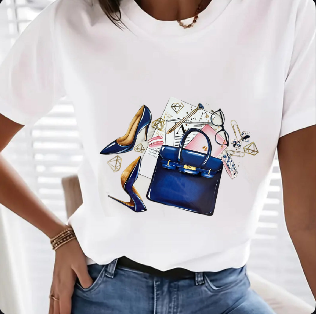 "EVERYTHING & THE BURKIN GLAM TEE"