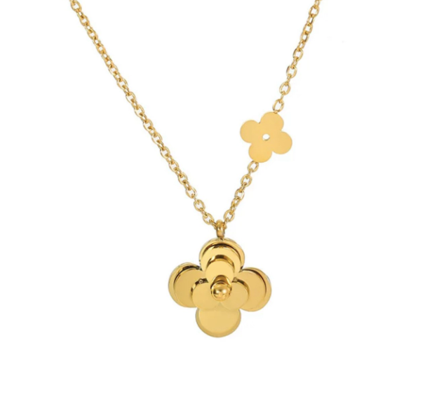 AMIRI FLOWER NECKLACE