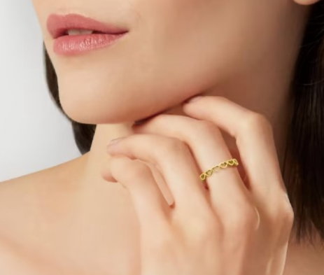 CUT-OUT HEART RING