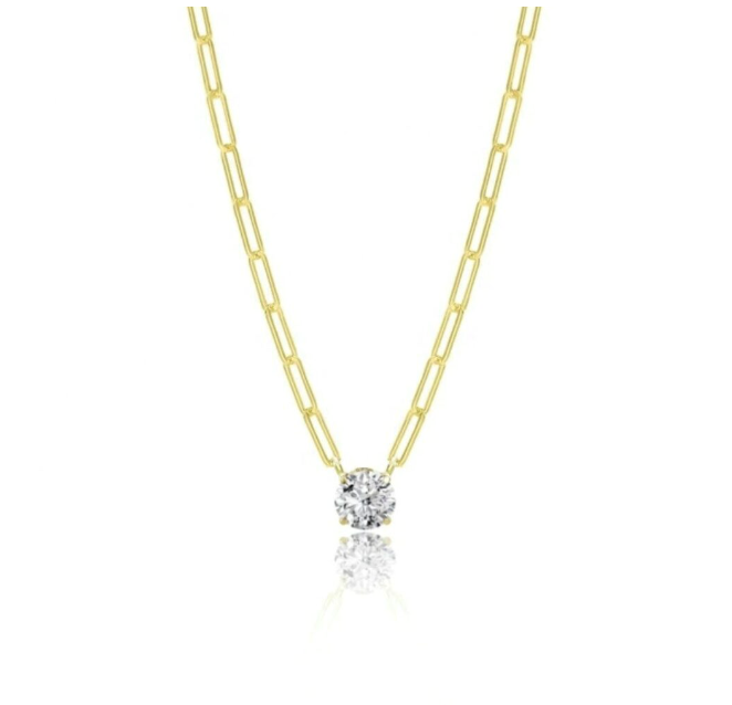 ABIGAILA DIAMOND LINK NECKLACE