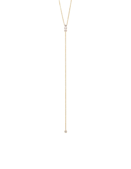 KAHLANI DRIPPING DIAMOND NECKLACE