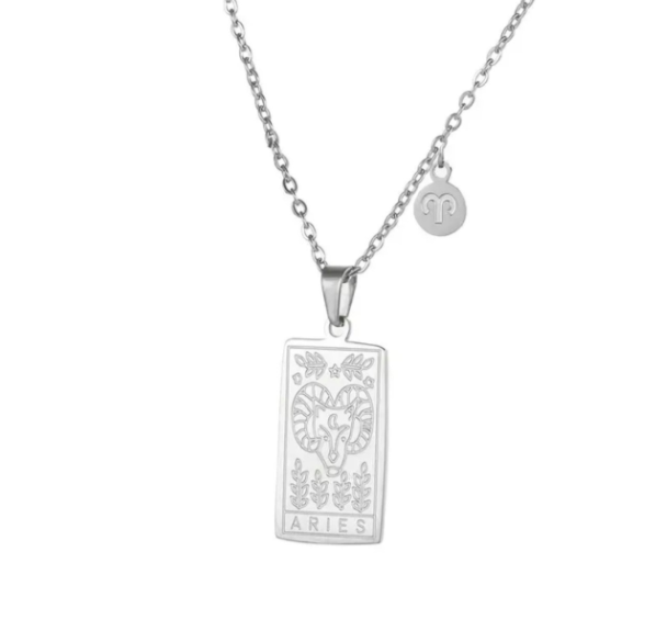TAROCCHI ZODIAC CARD NECKLACE