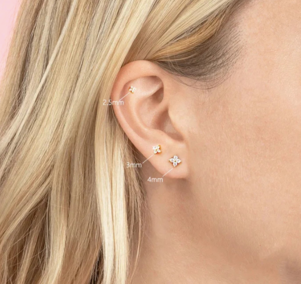 14K FLOWER MINI
