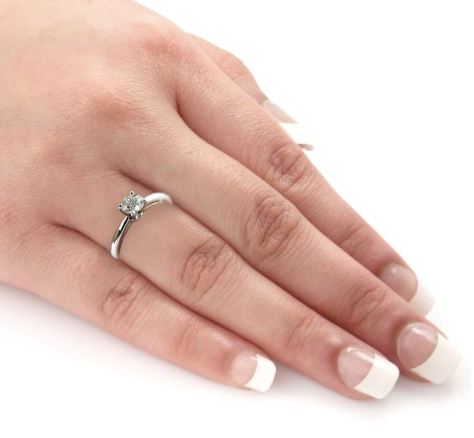 JENN’S 1.0CT ROUND ADJ RING