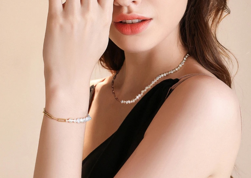 ISLA PEARL LINK BRACELET